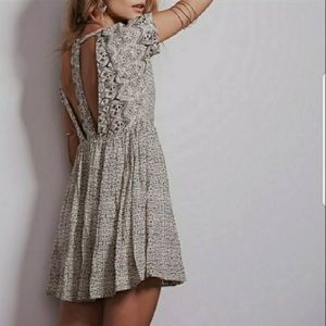 Free people boho sundown babydoll dress!!